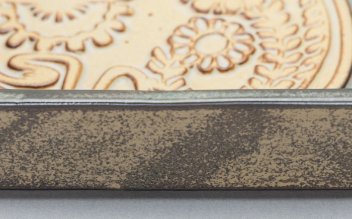 【瀬戸焼】スクエアプレート ネコ 【かしわ窯】 / 瀬戸焼 ギフト 皿 小皿 角鉢 スクエア [BBAJ001]