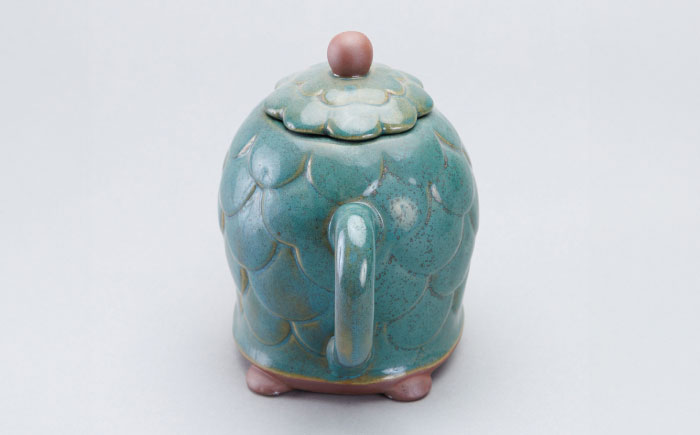 【瀬戸焼】動物のポット カメ【かしわ窯】 / 瀬戸焼 ギフト ポット ティーポット 急須 茶器 [BBAJ007]