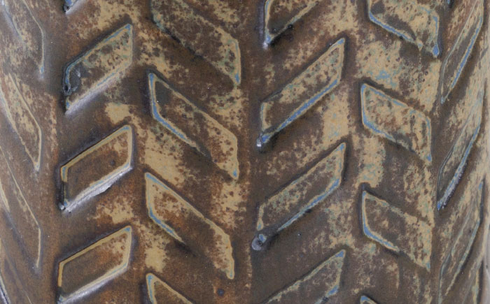 【瀬戸焼】花器 窯垣の小径シリーズ ツールスタンド ヘリボーン【かしわ窯】 / 瀬戸焼 ギフト 一輪挿し 花瓶 花器 インテリア [BBAJ012]