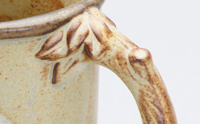 【瀬戸焼】動物マグ　フクロウ（M40）【かしわ窯】/　瀬戸焼 ギフト マグ マグカップ コップ カップ / 瀬戸市 [BBAJ022]