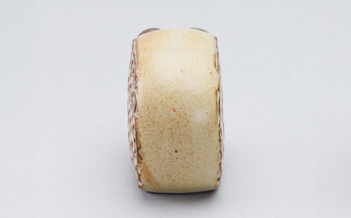 【瀬戸焼】 置物 ヒツジ フラット 【かしわ窯】 / インテリア 雑貨 オブジェ ギフト / 瀬戸市 [BBAJ041]