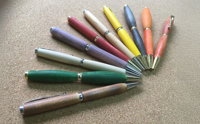 木のボールペン作り体験チケット 1名様 / 瀬戸市 / 【わたり工房】 / 手作り ボールペン 木製 体験 オリジナル ギフト [BBAU004]