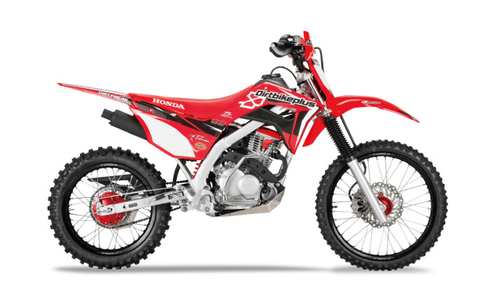 ダートバイクプラスオリジナル CRF125F’19-’25 グラフィックデカールキット / デカール 転写シート バイク ステッカー / 瀬戸市 / 株式会社ダートフリーク [BBBD011]