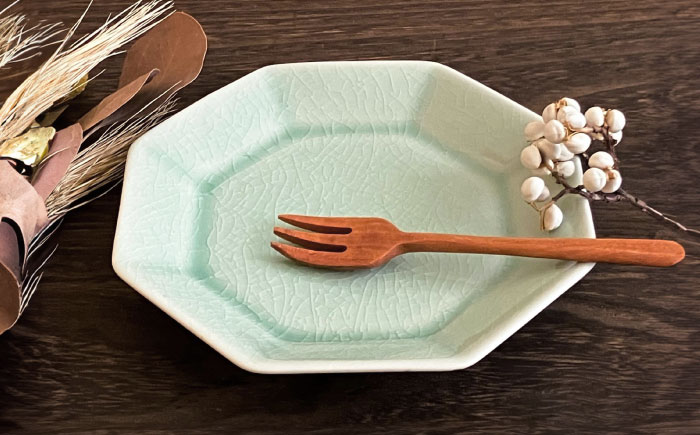 【瀬戸焼】八角皿 14cm 5色セット【株式会社まるたか水野コーポレーション】 / 皿 食器  ギフト プレゼント / 瀬戸市 [BBBF022]