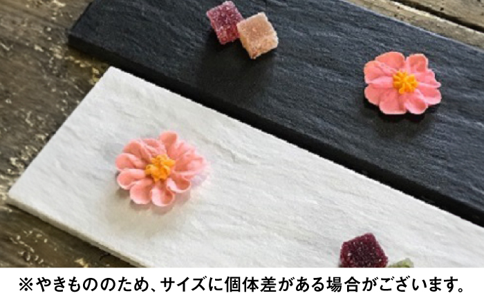 【瀬戸焼】タイル素材の器 JAPANプレートセット（ブラック、ホワイト 各2）計4点【山長陶苑】 / 焼き物 プレート セット やきもの 食器 [BBBH004]