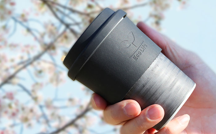 【瀬戸焼】 Lid-cup　オリジナルカラー　黒マット 【双寿園】/カップ コップ 食器 /瀬戸市 [BBBI014] 黒マット