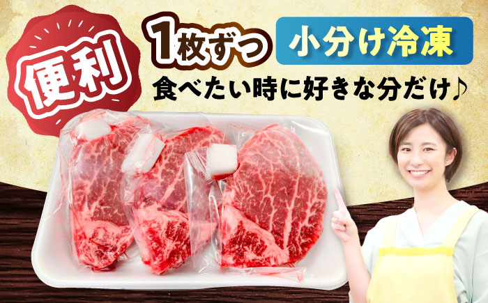 希少部位 瀬戸山麓牛ヒレステーキ用300g（100g×3枚）/ 牛肉 冷凍 フィレ 国産 / 瀬戸市 / 関屋精肉店 [BBBQ021]