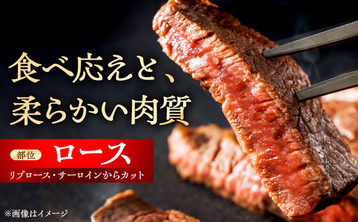 瀬戸山麓牛ロースステーキ1kg（約200g×5枚）/ 牛肉 お肉 国産 冷凍 / 瀬戸市 / 関屋精肉店 [BBBQ029]