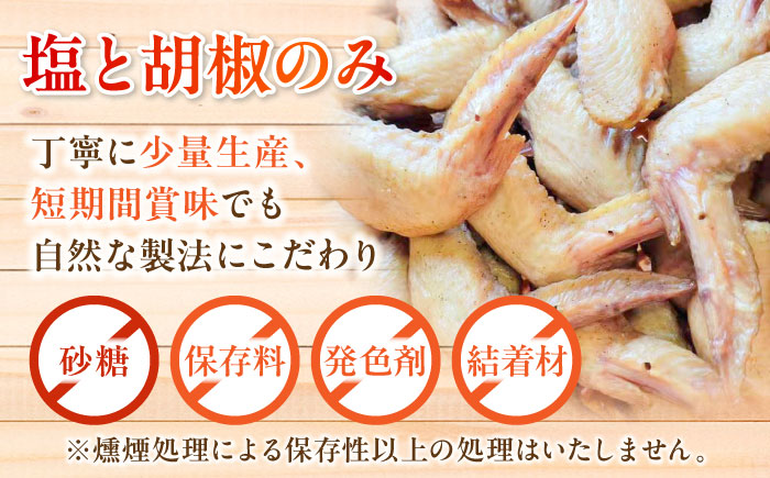 スモークチキン(手羽先) 5袋 / 手羽先 燻製 鶏肉 スモーク チキン / 瀬戸市 / 天佑 [BBBZ002]