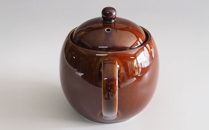 【瀬戸焼】ティーポット 飴釉 400ml（2人用）【矢野製陶所】 / おうちカフェ ティータイム 癒し [BBCP001]