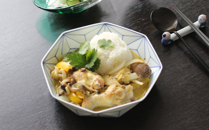 【瀬戸焼】 麻の葉 鉢 3個セット 【眞窯】 / セット 鉢 器 [BBDK002]