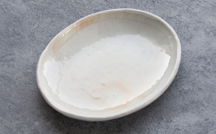 【瀬戸焼】 「舞陶館」　粉引 多用皿３枚セット【松本陶器株式会社】/ 皿 食器 / 瀬戸市 [BBDX002]