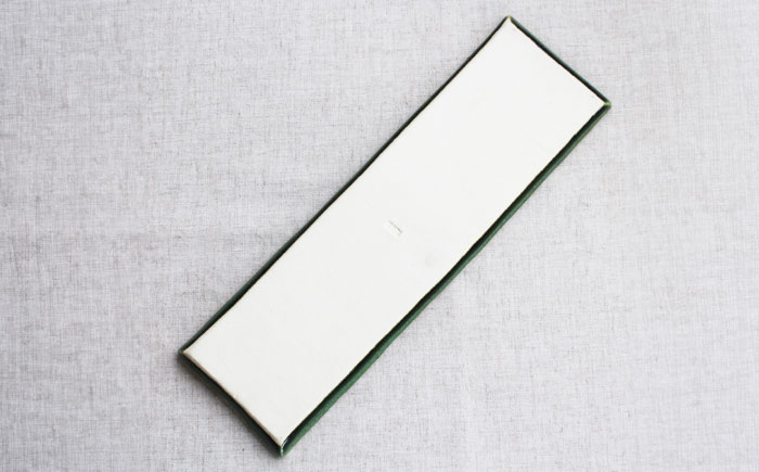 【瀬戸焼】 「舞陶館」　総織部 サンマ皿２枚セット【松本陶器株式会社】 / 皿 食器 角皿 / 瀬戸市 [BBDX006]