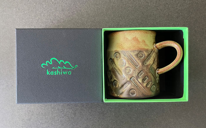 【瀬戸焼】窯垣の小径シリーズ　マグカップ(L) 【かしわ窯】 /  瀬戸焼 ギフト マグ マグカップ コップ カップ [BBAJ015]