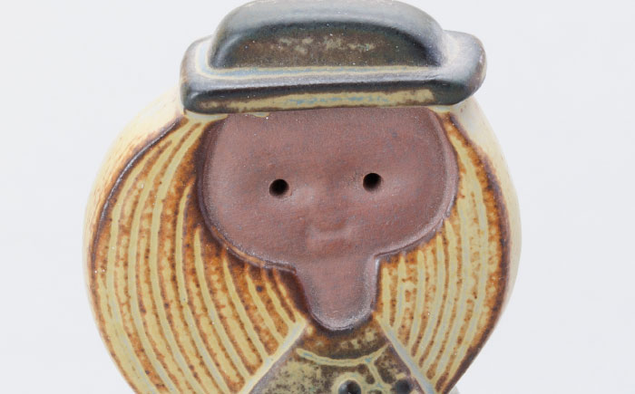 【瀬戸焼】 置物 幼馴染ペア フラット 【かしわ窯】 / インテリア 雑貨 オブジェ ギフト / 瀬戸市 [BBAJ045]