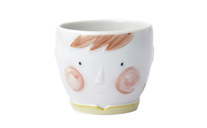 【瀬戸焼】ケランケラン 北風と太陽セット イエロー 【セラミック・ジャパン】 / 子ども用食器 食器 皿 コップ ギフト プレゼント / 瀬戸市 [BBBC012]