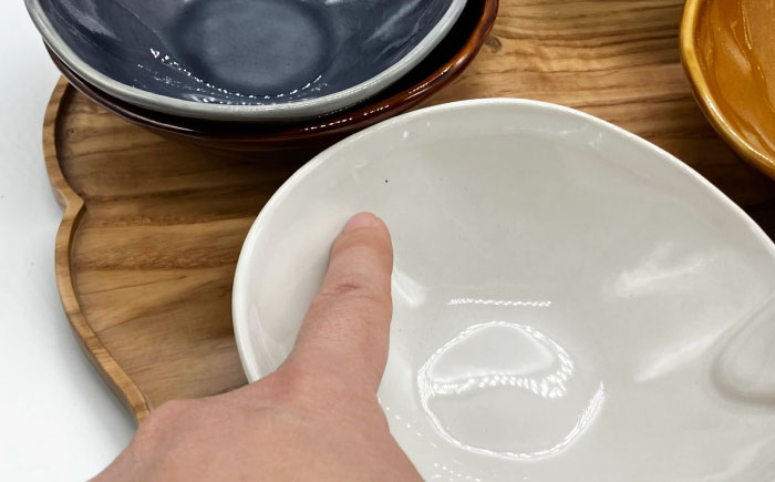 【瀬戸焼】片手ボウル5色セット【まるたか水野コーポレーション】 / 食器 皿 取り皿 陶器 [BBBF015]