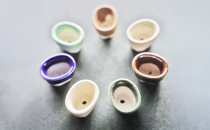 【瀬戸焼】 植木鉢 瀬戸七釉めぐり 7点 / 瀬戸市 / 【文山製陶所】 / 植木鉢 陶器 プランター 植物 鉢 [BBCG003]