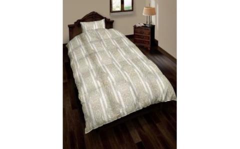 羽毛布団リフォーム　シングルサイズ150×210　柄：ペイズリー柄（１７８５０）　色：ブルー