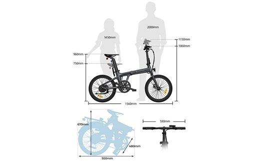 防災対応20型折りたたみ電動アシスト自転車 ADO AIR 20PRO ※北海道・沖縄・離島への配送不可