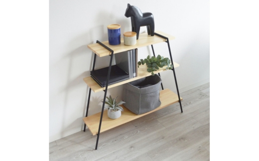 アイアンレッグラック（3段） ナチュラル(NA) ILR3-NA