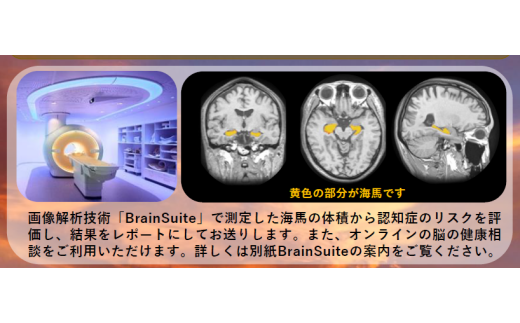 【贈り物にも】トワイライトドック～夕方からの脳の健康診断～