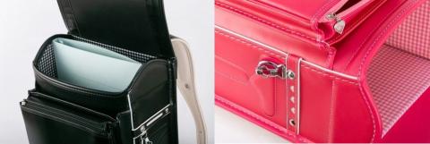 コードバンランドセル　色：ツヤケシ赤（フラットファイル対応サイズ）