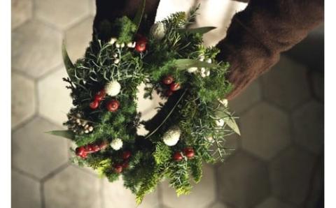 Xmas限定　クリスマスリース Φ20 ※2025年11月下旬頃より順次発送予定