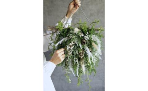 Xmas限定　お花のクリスマスオブジェ（壁掛け） ※2025年11月下旬頃より順次発送予定