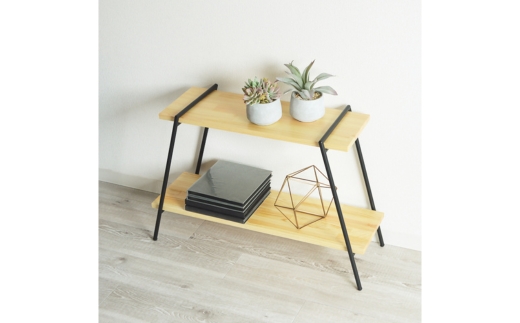 アイアンレッグラック（2段） ナチュラル(NA) ILR2-NA