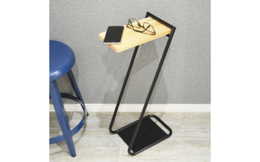 アイアンレッグサイドテーブルHigh ナチュラル(NA) ILST-H-NA