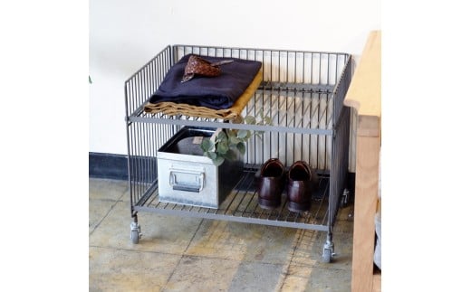 ワイヤーワゴン（ワイド・シングル）WW-WW-WS