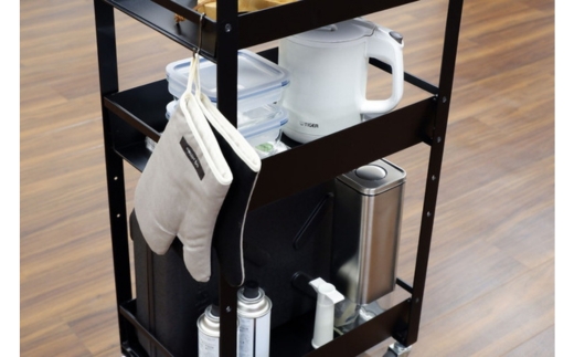 ストレージワゴンLarge ブラック(BK) SWL-BK