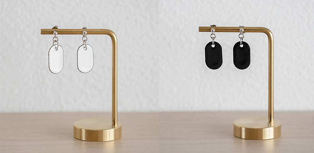 【Unomismo】琺瑯アクセサリー「ボールピアス」