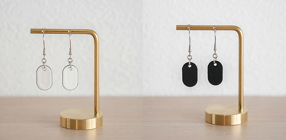 【Unomismo】琺瑯アクセサリー「U字ピアス」