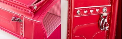 コードバンランドセル　色：チェリーピンク（フラットファイル対応サイズ）