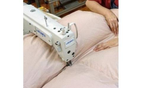 羽毛布団リフォーム　シングルサイズ150×210　色：クリーム