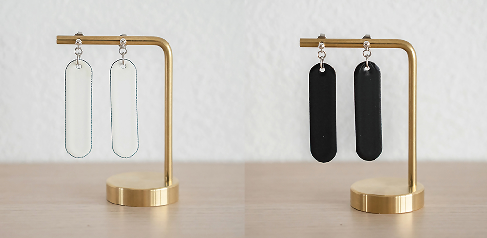 【Unomismo】琺瑯アクセサリー「ボールピアス」