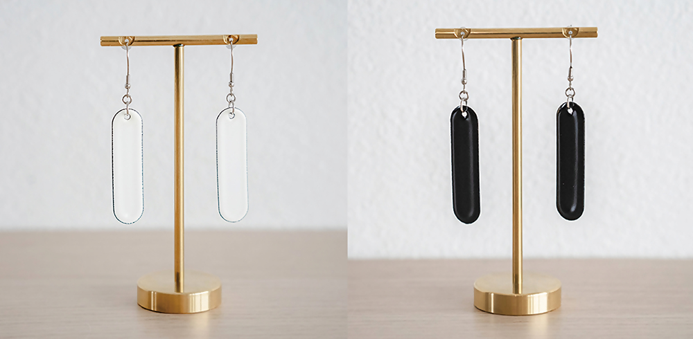 【Unomismo】琺瑯アクセサリー「U字ピアス」