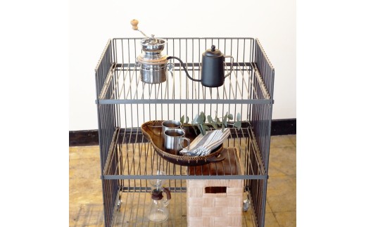 ワイヤーワゴン（ワイド・ダブル）WW-WW-WD