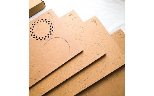 組立てスツール「Corncob Stool」