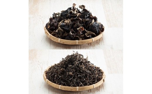 パンダこんにゃくと春日井産乾燥きくらげ2種セット