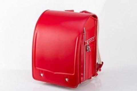 牛革ランドセル　色：ツヤケシ赤（フラットファイル対応サイズ）