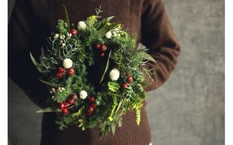 Xmas限定　クリスマスリース Φ20 ※2025年11月下旬頃より順次発送予定