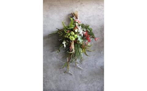 ■お正月限定■[ お任せ ] お正月玄関飾り（スワッグ） ※2025年12月下旬に順次発送予定 ※12月31日までにお届け