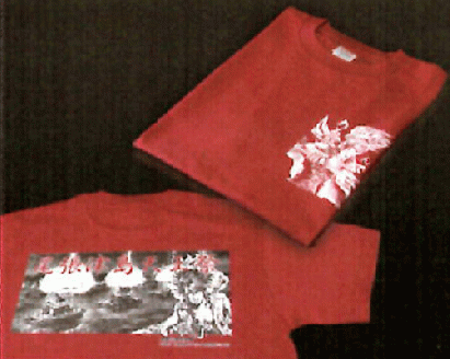 【原哲夫作画】尾張津島天王祭限定「いくさの子」オリジナルTシャツ【Mサイズ】＆スポーツタオル	