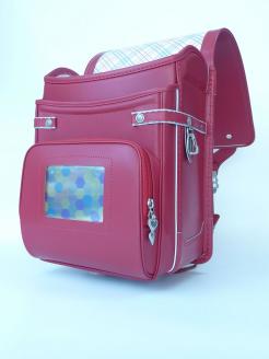 コードバンランドセル(内装 アメ豚)・カーマイン	