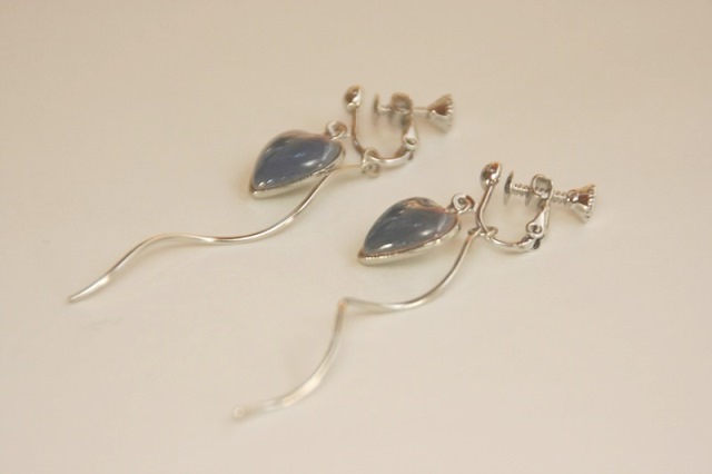 七宝焼アクセサリー2点セット(ネックレス、イヤリング)