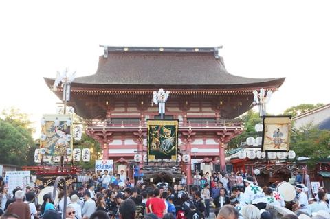 【尾張津島秋まつり】(石採祭車)オリジナルデザインポロシャツ【Lサイズ】＆トートバッグセット