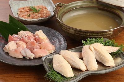 【12月21日受付分まで年内発送】元祖白だし濃厚スープ　名古屋コーチン鶏鍋セット（3～4人前）　H001-069